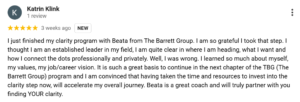 Google Review - Katrin Klink